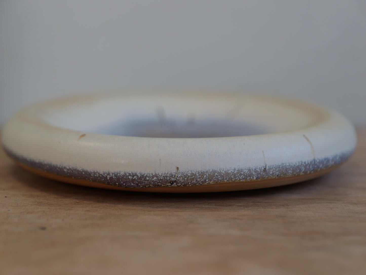 Small plate with purple-blue magic